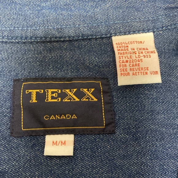 STONE WASHED DENIM SHIRT - Picture 6 of 7